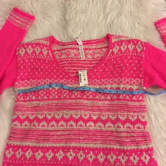 NWT | Aeropostale | sweater | pink & white - Picture 8 of 14